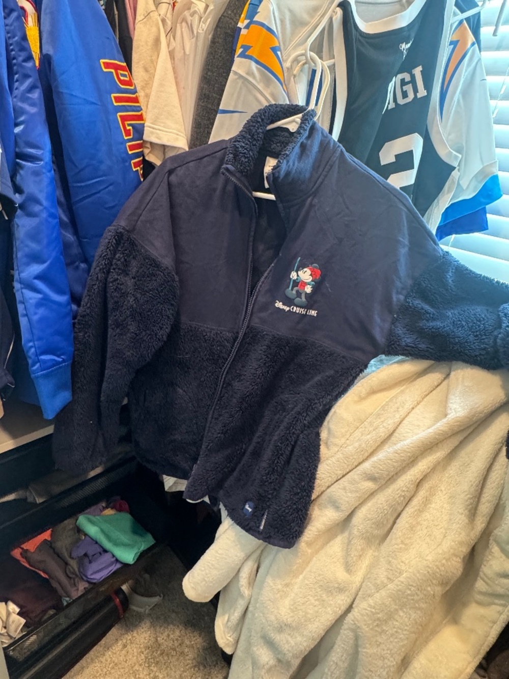 Disney cruise line Alaska zipup